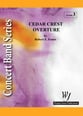 Cedar Crest Overture Concert Band sheet music cover